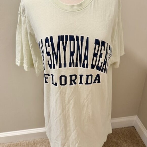 Bundle Lot 2 Men Women Adult Unisex Large NEW SMYRNA BEACH Florida T-Shirts - Picture 3 of 3